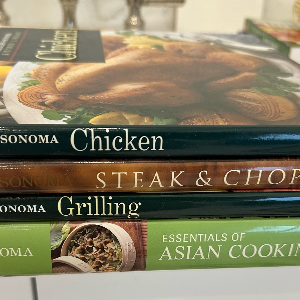 Williams Sonoma Cookbook Lot of 4 Cookbooks LOOK